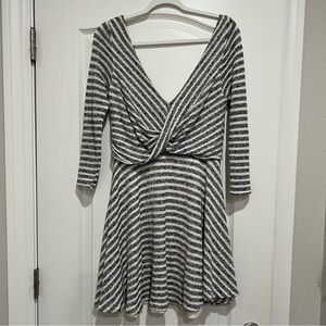 Free People Striped Knit Dress